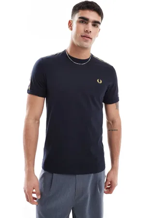 Fred Perry Ringer-t-shirt med bånd i kontrast
