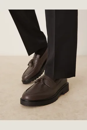ASOS Brune loafers med kvaster