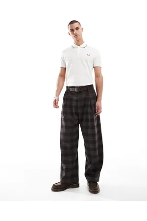 Fred Perry Rå poloskjorte med dobbelt kantstribe