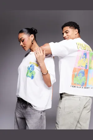 ASOS Unisex - oversized T-shirt med licenseret 