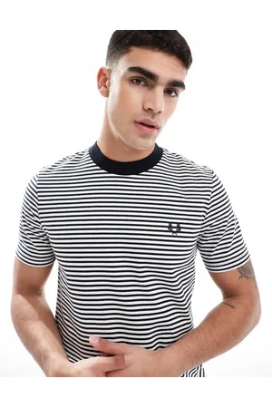 Fred Perry T-shirt med /hvide striber