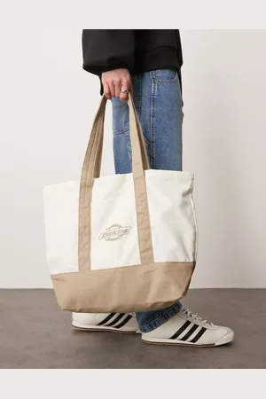 Dickies Tote-taske med logoprint i kanvas