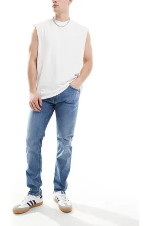 French Connection French Connection - Slim fit-jeans i mellemblå
