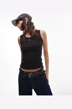 Tommy Hilfiger Essential - og ribstrikket tanktop