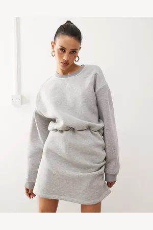 COLLUSION Mini-sweatshirtkjole med logo
