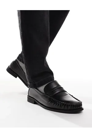 SEQWL Hero - Sorte loafers i PU