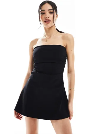 Bershka Bandeau-minikjole i bengalin