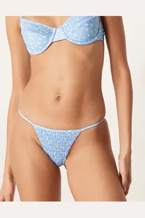Kulani Kinis Lemon Bloom - og cheeky bikinitrusser med citronblomstmotiver