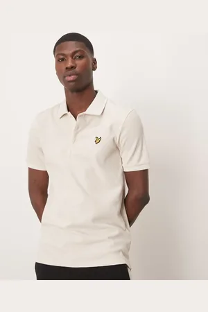 Lyle & Scott Milano - Beige poloskjorte-Neutral