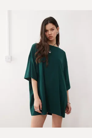 Weekday Huge - T-shirt-minikjole - Kun hos ASOS