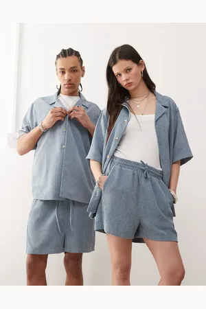 Reclaimed Unisex - fløjlsshorts