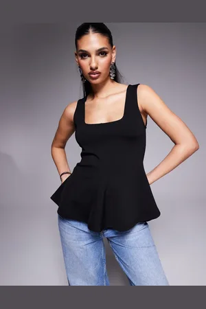 River Island Top med paneler