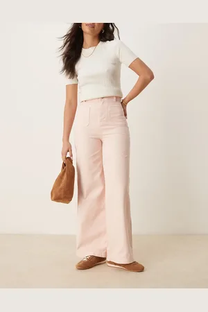 ASOS Jeans i forvasket med påsyet lomme