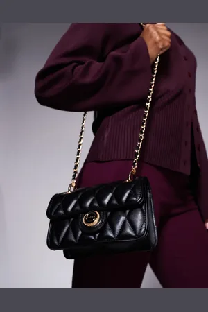 Aldo Loubella - crossbody-taske med guldfarvet kæderem