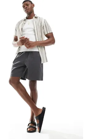 Pull&Bear Shorts i hørblanding