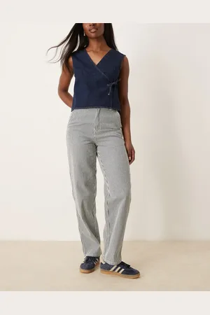 Dickies Hickory - og stribede tømrerbukser i denim