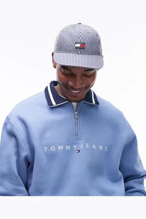 Tommy Hilfiger Heritage - Marineblå kasket med striber