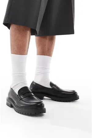 SEQWL Calvin - Sorte chunky loafers