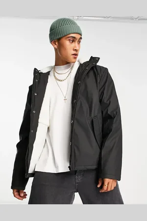 ASOS , vandafvisende parkajakke med for i imiteret lammeskind