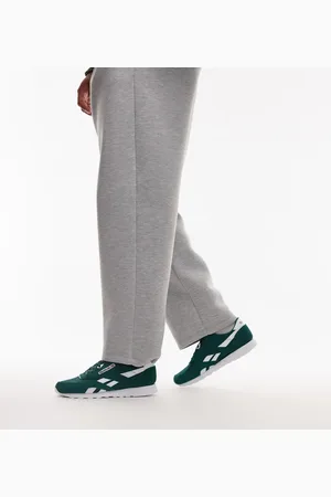 Reebok Mørkegrønne og klassiske sneakers i nylon