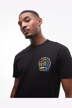 Tommy Hilfiger T-shirt med farverigt skjoldlogo