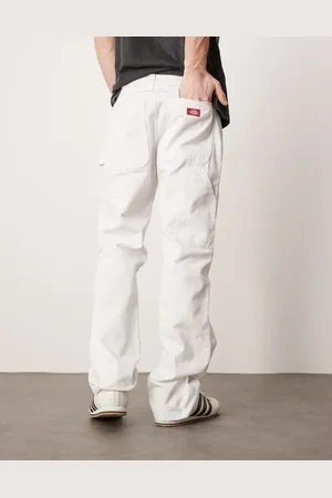 Dickies Hvide utility-malerbukser
