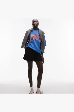 Topshop Tall - joggingshorts med pintucks