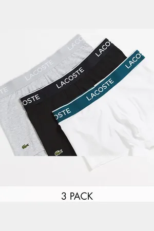 Lacoste — Grå/sorte/hvide underbukser 3-pak