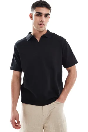 Pull&Bear Polotrøje med reverskrave