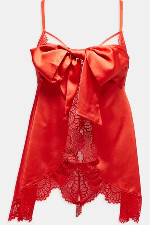 Ann Summers Unwrap Me - babydoll med bundløs G-streng