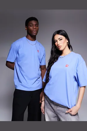 The North Face Kilimanjaro - Unisex - Blå oversized T-shirt med print på ryggen