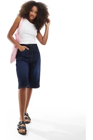 Daisy Street Indigoblå jorts i denim