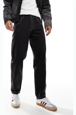 Dickies Garyville - Vasket sorte afslappede jeans i lige pasform