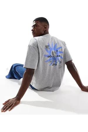 ASOS Oversized T-shirt med kosmisk grafik