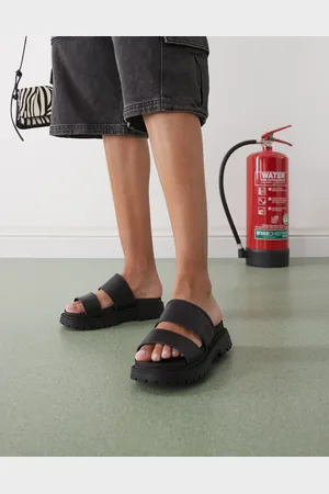 Timberland Clairemont Way - Sorte sandaler i læder