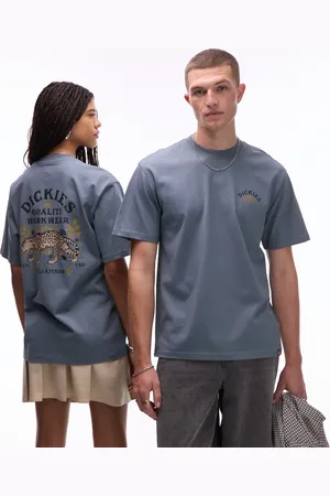 Dickies Fort Lewis - T-shirt med grafisk leopardprint på ryggen