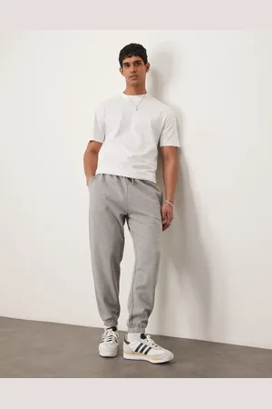 ASOS Essentials - Tapered og gråmelerede joggingbukser
