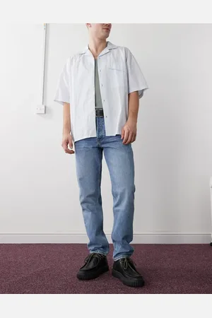 Dr Denim Rush - Regular Fit-jeans i slidt blå vask