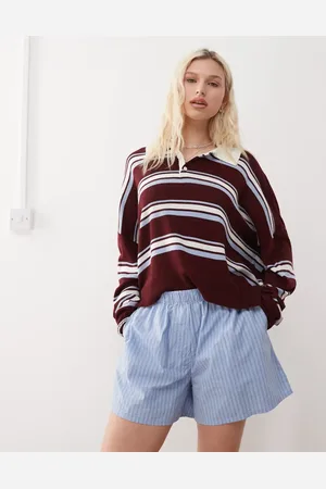 Weekday Afslappede og shorts med striber