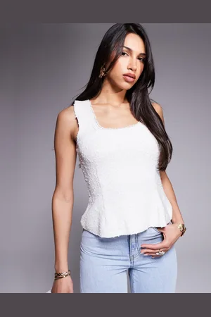 River Island Top i bouclé