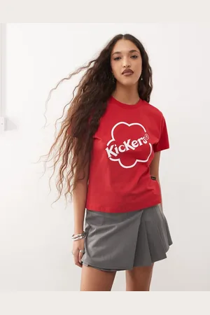 Kickers Baby-T-shirt med -logo i 90