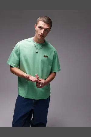 Lacoste Oversized T-shirt med stort broderet logo