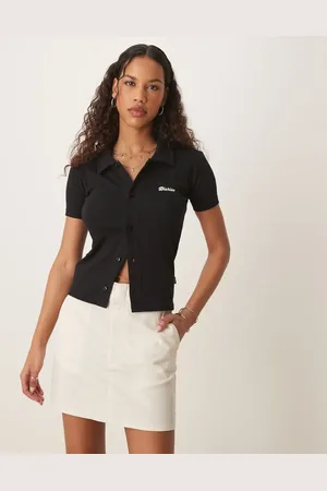 Dickies Offwhite worker-nederdel i minilængde-Hvid