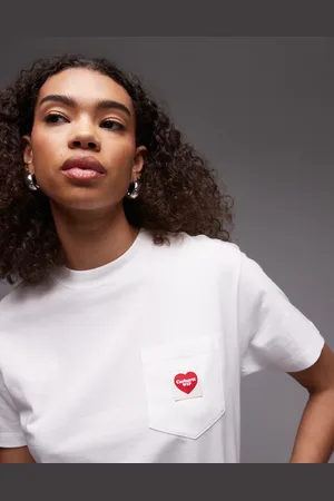 Carhartt T-shirt med lomme med hjertelogo