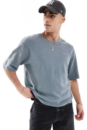 Pull&Bear Og forvasket T-shirt i strik
