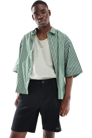 JJ Sorte shorts i hør