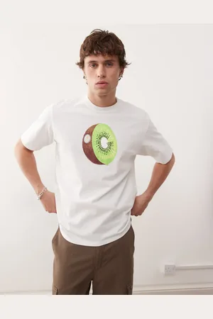 Gramicci T-shirt med grafisk kiwiprint