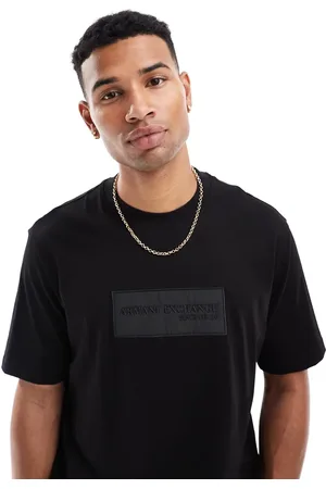 Armani Exchange T-shirt med hævet logo på brystet