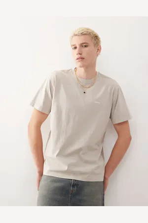 Obey Sølvgrå T-shirt med logo