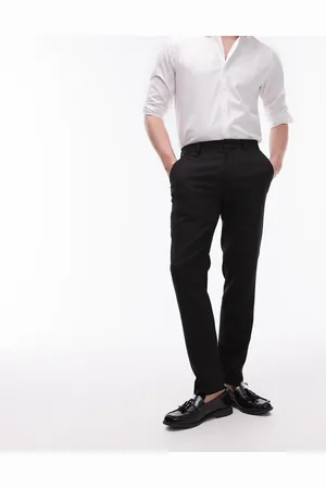 Topman Skinny-habitbukser med tekstur i